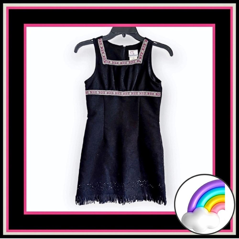 3/$24 - Expressions Fringe Tank Dress